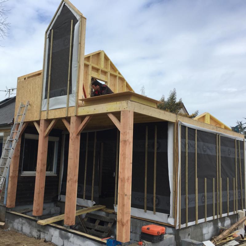 Conception, montage et isolation d'une maison bois par Normandie Biologi'k et Isologi'k - Iso-Logi'K - isolation en Normandie Conception, montage et isolation d'une maison bois par Normandie Biologi'k et Isologi'k - Iso-Logi'K - isolation en Normandie