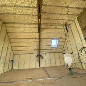 Isolation thermique du R+1 – Fontenay-le-Pesnel