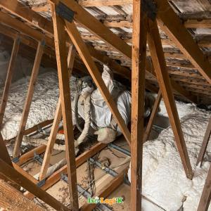 Remplacement d’isolant en combles – Une nouvelle performance thermique