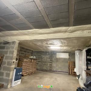 Isolation d’un plancher bas – Fin de chantier 2024