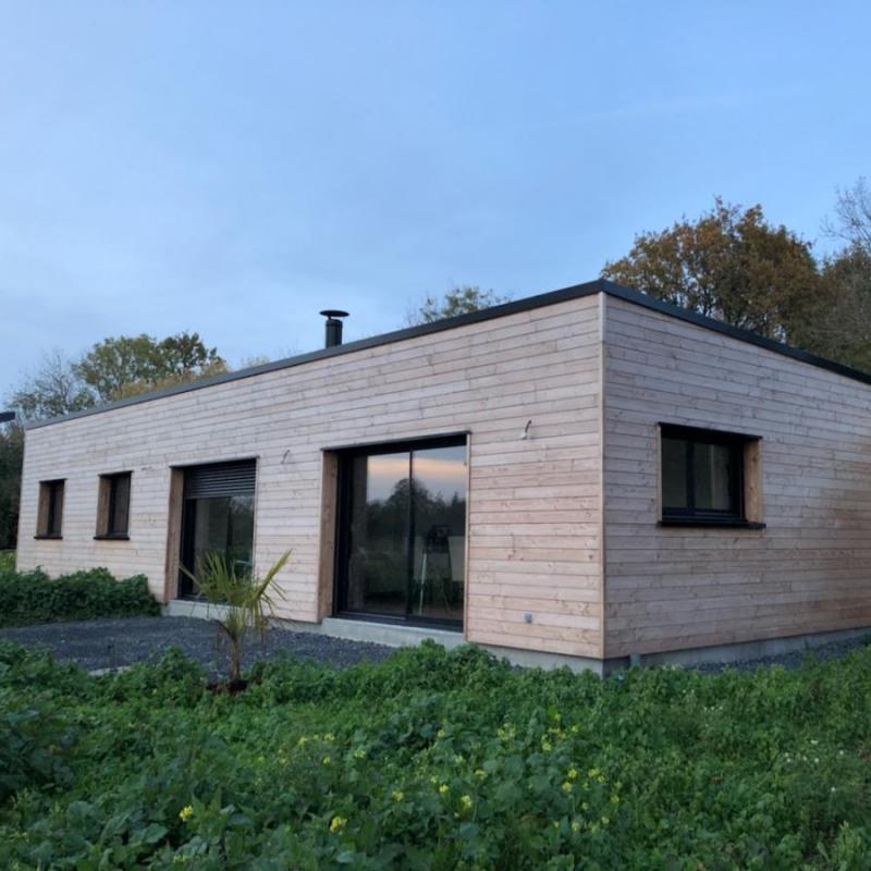 Isolation par projection de mousse, sur murs et plafonds d'une maison en ossature bois. - Iso-Logi'K - isolation en Normandie
