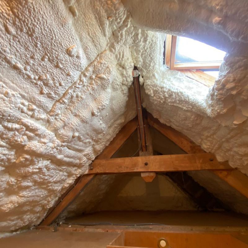 Chantier terminé à Mont-en-Bessin - Iso-Logi'K - isolation en Normandie